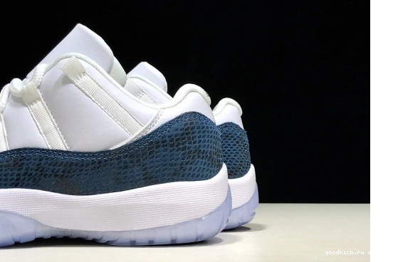 Jordan 11 'Blue Snakeskin' Air Low CD6846-102 CD6846-102 0303